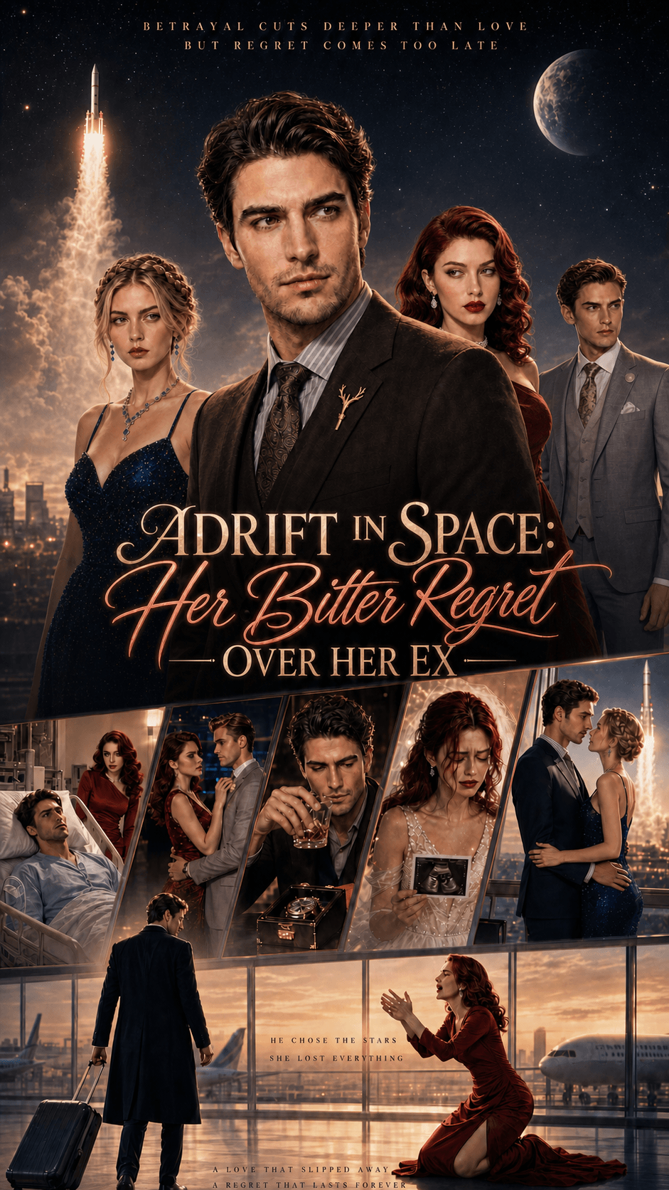 Póster de Adrift in Space: Her Bitter Regret Over Her Ex